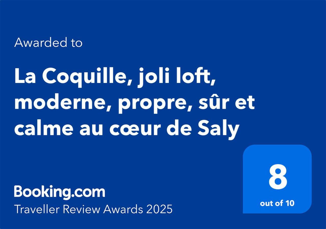 "La Coquille", Joli Loft, Moderne, Propre, Sur Et Calme Au Coeur De Saly Saly Portudal Exterior foto