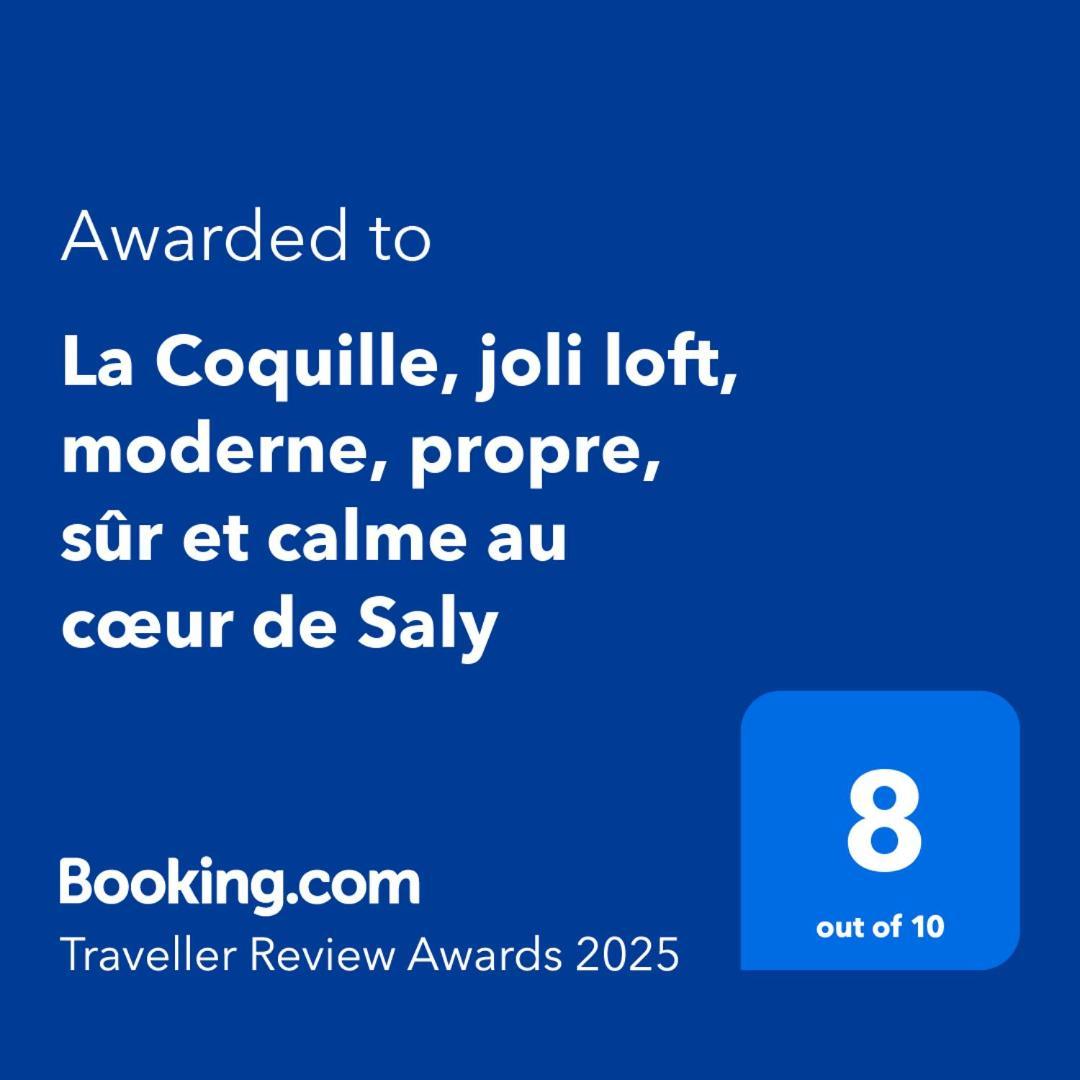 "La Coquille", Joli Loft, Moderne, Propre, Sur Et Calme Au Coeur De Saly Saly Portudal Exterior foto